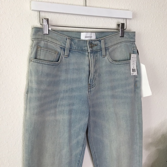 NWT Current Elliot High Waist Stiletto Light Wash Jeans - Picture 2 of 7